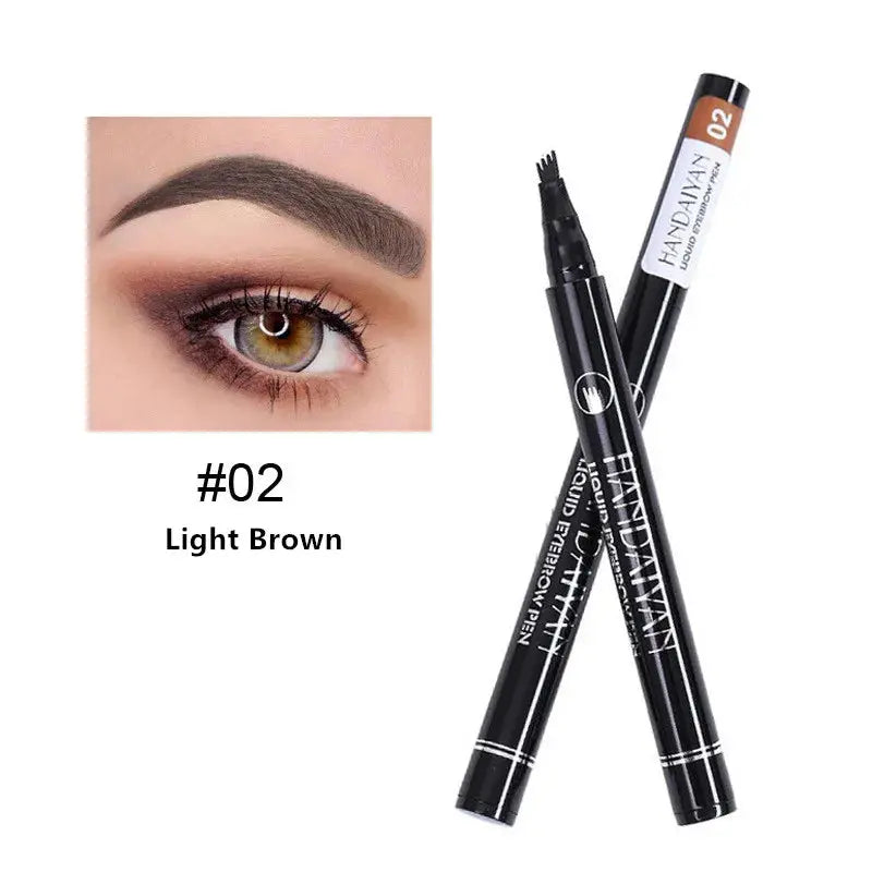 4D Microblading Eyebrow Pen 4 Forks Tip Eyebrow Tattoo Pencil Long LasSPECIFICATIONSBrand Name: SUAKEOrigin: Mainland ChinaFormulation: LiquidHign-concerned Chemical: NoneWaterproof / Water-Resistant: YesSize: Full SizeNumber of PiecesJohnny TirakJohnny Tirak4D Microblading Eyebrow Pen 4 Forks Tip Eyebrow Tattoo Pencil Long Lasting Fine Sketch Liquid Eye Brow Make