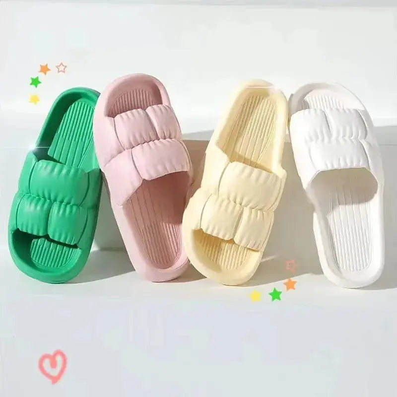 Soft Bottom Slippers for Women Home Bathroom Home Bath Non-slip CoupleSPECIFICATIONSBrand Name: NoEnName_NullQuantity: 11 pairItem Type: Bathing AccessoryMaterial: EVAOrigin: Mainland ChinaGender: Men and womenChoice: yesJohnny TirakJohnny TirakWomen Home Bathroom Home Bath