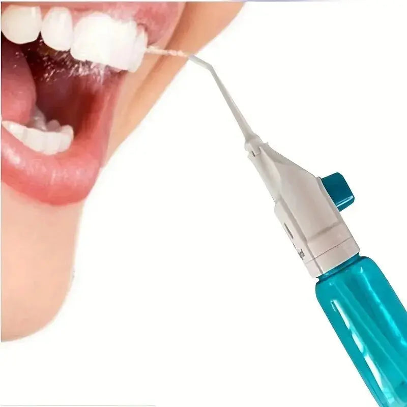 Household High Pressure Oral Irrigator Portable Teeth Clean Water DentSPECIFICATIONSBrand Name: otherMaterial: plasticSize: 26*14*5Origin: Mainland ChinaChoice: yesJohnny TirakJohnny TirakHousehold High Pressure Oral Irrigator Portable Teeth Clean Water Dental Floss Manual High Pressure Water Toothpick