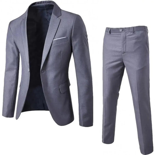 2023 Men Blazers 2 Pieces Sets Business Suits Coats Pants Set Wedding SPECIFICATIONSBrand Name: SANWOODMaterial: COTTONApplicable Season: Spring and AutumnStyle: FormalOrigin: Mainland ChinaCN: GuangdongApplicable Scene: WEDDINGModel NJohnny TirakJohnny Tirak2023 Men Blazers 2 Pieces Sets Business Suits Coats Pants Set Wedding Formal Elegant Jackets Party Wedding Formal Casual Suit