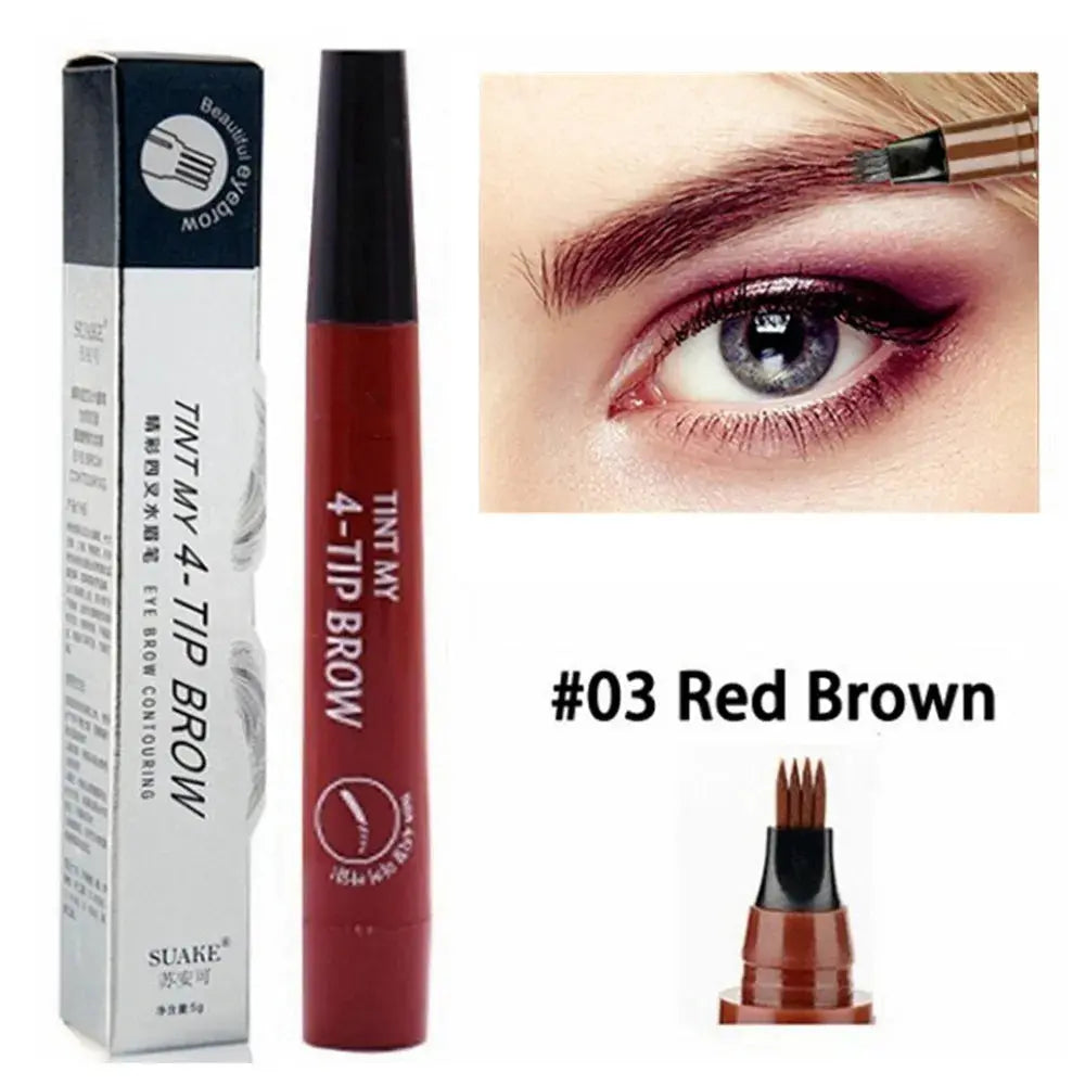 4 Point Eyebrow Pencil Maquillajes Para Mujer Waterproof Liquid EyebroSPECIFICATIONSBrand Name: SUAKEOrigin: Mainland ChinaFormulation: LiquidWaterproof / Water-Resistant: YesSize: Full SizeNumber of Pieces: One UnitNET WT: 1.5gCertifiJohnny TirakJohnny Tirak4 Point Eyebrow Pencil Maquillajes Para Mujer Waterproof Liquid Eyebrow Pen Makeup Long Lasting Cosmetic Microblade Brow Pencil