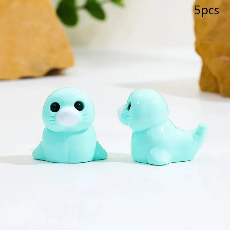 5Pcs Cute Funny Seal Pup Mini Figurines Cartoon Animal Small Ornament SPECIFICATIONSBrand Name: JETTINGHign-concerned Chemical: NoneMaterial: RESINOrigin: Mainland ChinaChoice: yessemi_Choice: yesJohnny TirakJohnny Tirak5Pcs Cute Funny Seal Pup Mini Figurines Cartoon Animal Small Ornament Novelty Stress Reliever Toys Kawaii Home Decoration