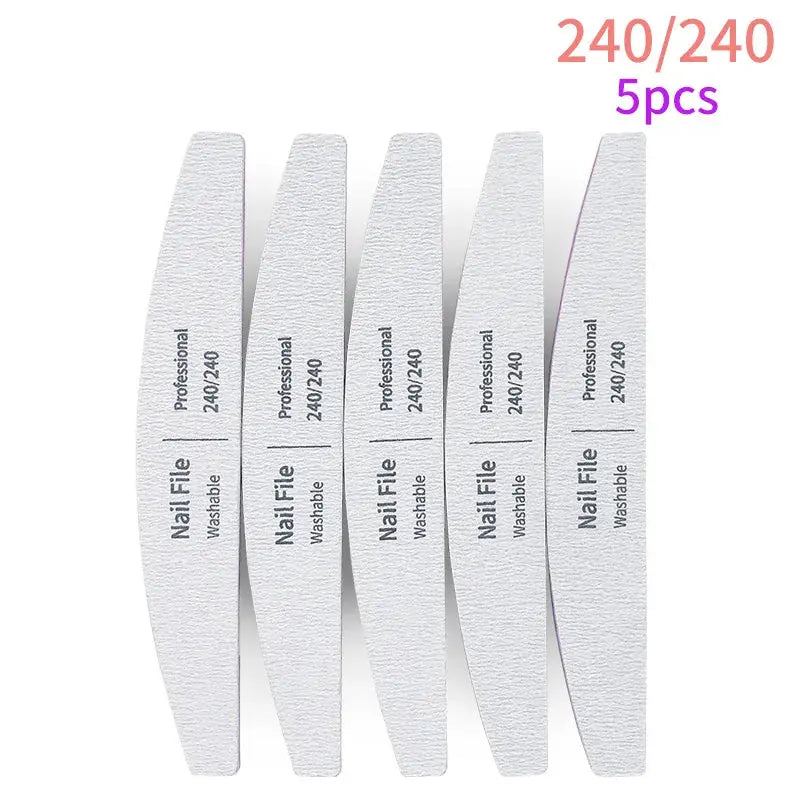 Nail File 100 to 180 Professional Tools Emery for Manicure Lime 240 SaSPECIFICATIONSBrand Name: NoEnName_NullQuantity: 5pcs/10pcsItem Type: Nail FileMaterial: plasticNumber of Pieces: COMBOOrigin: Mainland ChinaChoice: yessemi_Choice: Johnny TirakJohnny TirakManicure Lime 240 Sandpaper Gel Polishing Files