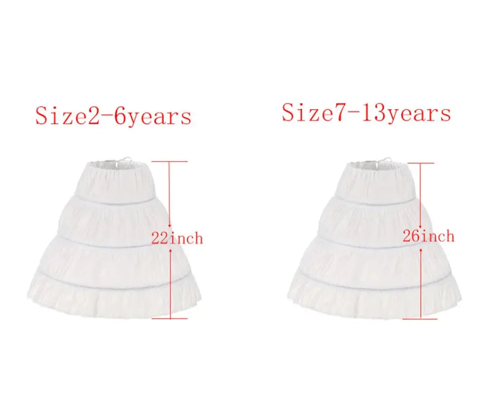 2023 White Children kids Petticoat A-Line 3 Hoops One Layer Kids CrinoSPECIFICATIONSBrand Name: NoEnName_NullMaterial: POLYESTEROrigin: Mainland ChinaCN: JiangsuTechnics: RUFFLEItem Type: petticoatDepartment Name: ChildrenChoice: yesJohnny TirakJohnny TirakLayer Kids Crinoline Lace Trim Flower Girl Dress Underskirt Elastic Waist