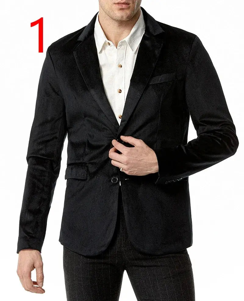 S7-New men's best man suits, formal wear, performance clothes, singer SPECIFICATIONSBrand Name: ZHUOLINActual Images: YesStyle: Classic StyleOrigin: Mainland ChinaCN: GuangdongFabric Type: CANVASHign-concerned Chemical: NoneMaterial: CJohnny TirakJohnny Tirakman suits, formal wear, performance clothes, singer suits, young men