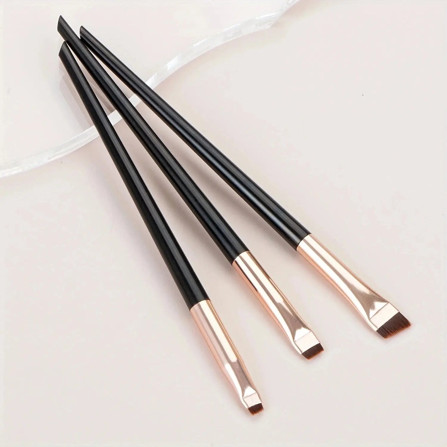 Ultra-Thin Eyebrow Brush Set -3Pcs Angled Precision Eyeliner MakeupBruSPECIFICATIONSBrand Name: otherItem Type: MAKEUP BRUSHQuantity: 3/4/7Origin: Mainland ChinaChoice: yesJohnny TirakJohnny TirakUltra-Thin Eyebrow Brush Set -3Pcs Angled Precision Eyeliner MakeupBrushes, Synthetic Bristles Slanted Eyeshadow Eye Brow Tintin