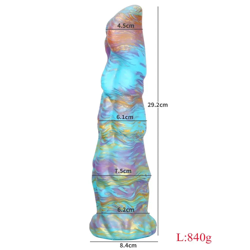 Silicone Realistic Dildo Luminous Monster Dildo Deep Anal Plug ExploreSPECIFICATIONSBrand Name: Sweet MagicSexually Suggestive: NoOrigin: Mainland ChinaObscene Picture: NoNumber of Pieces: One UnitSize: 1 sizeMaterial: SiliconeItem TypJohnny TirakJohnny TirakSilicone Realistic Dildo Luminous Monster Dildo Deep Anal Plug Explore Prostate Massage Anal Dildo Butt Plug Anal Toys Sexshop