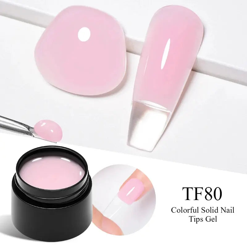 MEET ACROSS 7ml Clear Non Stick Hand Solid Extension Nail Gel Polish CSPECIFICATIONSBrand Name: MEET ACROSSIngredient: ResinOrigin: Mainland ChinaHign-concerned Chemical: NoneNumber of Pieces: One UnitVolume: 10mlModel Number: Q52305-1Johnny TirakJohnny TirakStick Hand Solid Extension Nail Gel Polish Carving Flower Nail Art Building UV Gel Acrylic Varnish