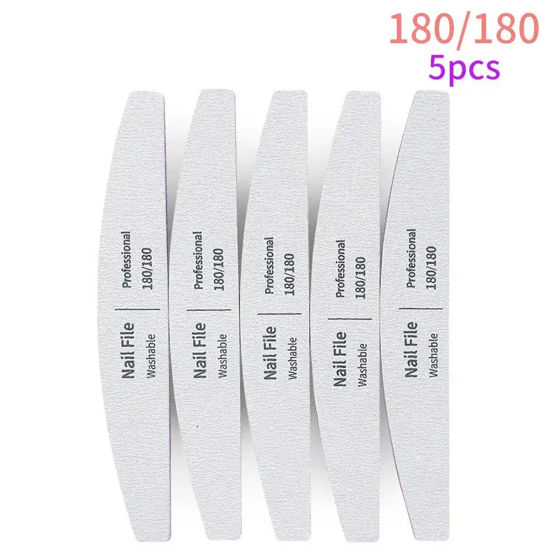 Nail File 100 to 180 Professional Tools Emery for Manicure Lime 240 SaSPECIFICATIONSBrand Name: NoEnName_NullQuantity: 5pcs/10pcsItem Type: Nail FileMaterial: plasticNumber of Pieces: COMBOOrigin: Mainland ChinaChoice: yessemi_Choice: Johnny TirakJohnny TirakManicure Lime 240 Sandpaper Gel Polishing Files