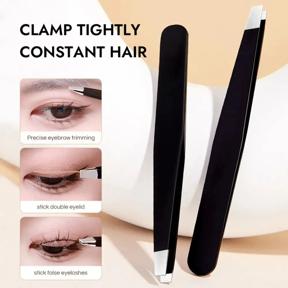 GECOMO Stainless Steel Black Eyebrow Tweezer with Slant and Flat PointSPECIFICATIONSBrand Name: gecomoModel Number: G2090Item Type: Eyebrow TweezerChoice: yesJohnny TirakJohnny TirakGECOMO Stainless Steel Black Eyebrow Tweezer