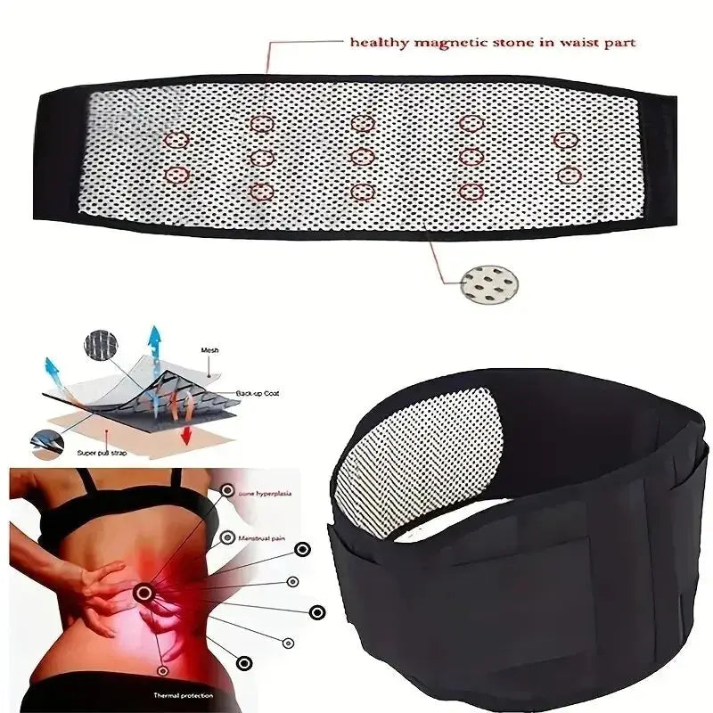 1pc Adjustable Self-heating Magnetic Therapy Back And Waist Support BeSPECIFICATIONSBrand Name: otherItem Type: Massage &amp; RelaxationApplication: FootOrigin: Mainland ChinaChoice: yesJohnny TirakJohnny TirakWaist Support Belt, Waist Massage Belt Sports Support Belt, Body Care Belt