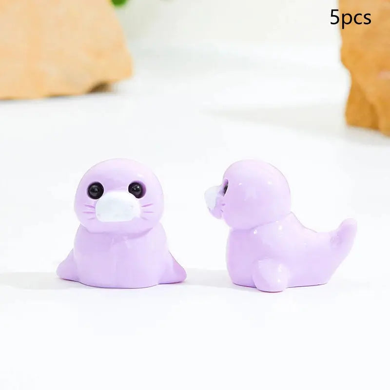 5Pcs Cute Funny Seal Pup Mini Figurines Cartoon Animal Small Ornament SPECIFICATIONSBrand Name: JETTINGHign-concerned Chemical: NoneMaterial: RESINOrigin: Mainland ChinaChoice: yessemi_Choice: yesJohnny TirakJohnny Tirak5Pcs Cute Funny Seal Pup Mini Figurines Cartoon Animal Small Ornament Novelty Stress Reliever Toys Kawaii Home Decoration