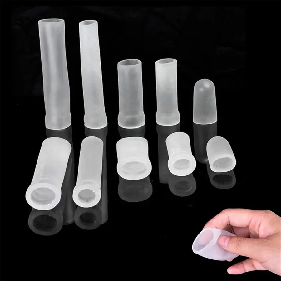 Silicone Sleeves For Vacuum Suction Cup Penis Enlargement Pump ExtendeSPECIFICATIONSBrand Name: NoEnName_NullModel Number: AT-199Obscene Picture: NoItem Type: Pumps &amp; EnlargersMaterial: SiliconeSize: 1PcsSexually Suggestive: NoNumbJohnny TirakJohnny TirakVacuum Suction Cup Penis Enlargement Pump Extender Replacement Accesorries Penis Stretcher Clamping Kit