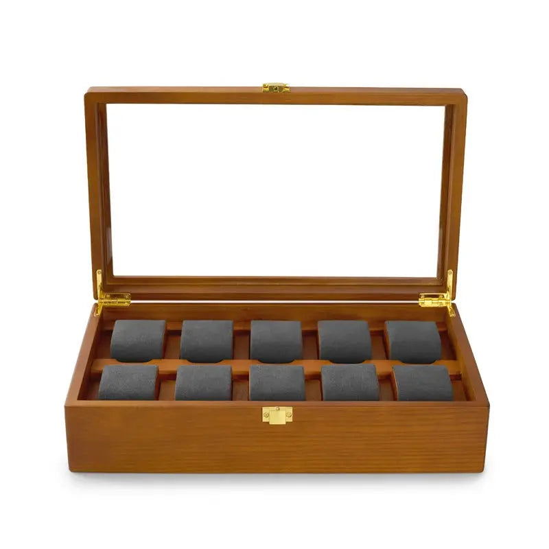 Oirlv Wooden Watch Box With Acrylic Cover Fraxinus Mandshurica Box ForSPECIFICATIONSBrand Name: OirlvHign-concerned Chemical: NoneOrigin: Mainland ChinaCN: JiangxiMaterial: WoodItem Type: Jewelry Packaging &amp; DisplayItem Weight: 210Johnny TirakJohnny TirakWrist Watch Display Storage Solidwood Watch Box Organizer