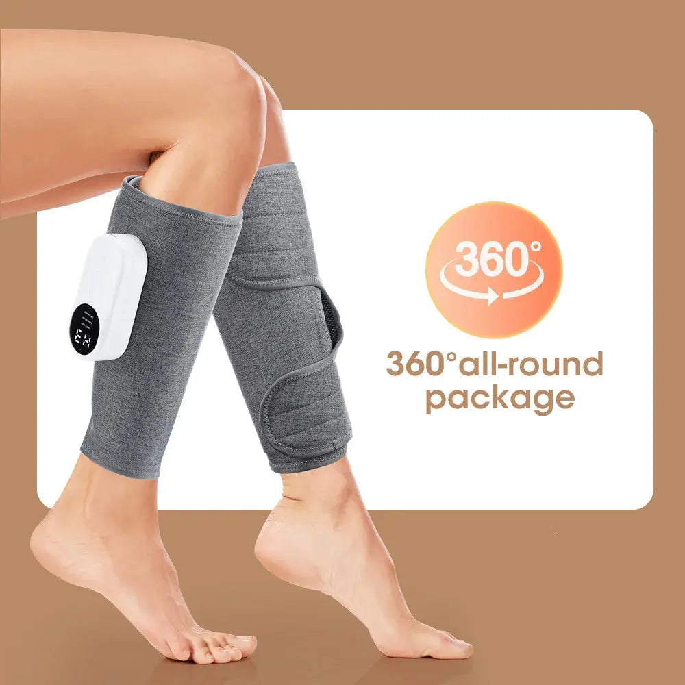 Electric Leg Massager Charging Calf Air Compression Massager with Three Massage Modes Thigh And Knee 360° All-Round Packag.