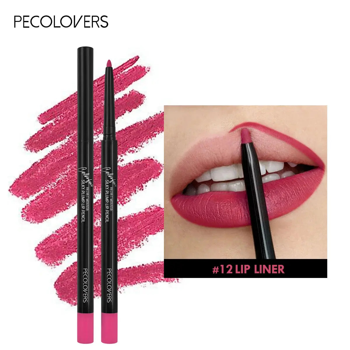 Waterproof Matte Lipliner Pencil Red Contour Tint Lipstick Long LastinSPECIFICATIONSBrand Name: NoEnName_NullBenefit: Easy to applyOrigin: Mainland ChinaType: Lip LinerChoice: yesJohnny TirakJohnny TirakWaterproof Matte Lipliner Pencil Red Contour Tint Lipstick Long Lasting