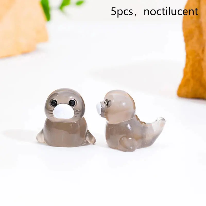 5Pcs Cute Funny Seal Pup Mini Figurines Cartoon Animal Small Ornament SPECIFICATIONSBrand Name: JETTINGHign-concerned Chemical: NoneMaterial: RESINOrigin: Mainland ChinaChoice: yessemi_Choice: yesJohnny TirakJohnny Tirak5Pcs Cute Funny Seal Pup Mini Figurines Cartoon Animal Small Ornament Novelty Stress Reliever Toys Kawaii Home Decoration