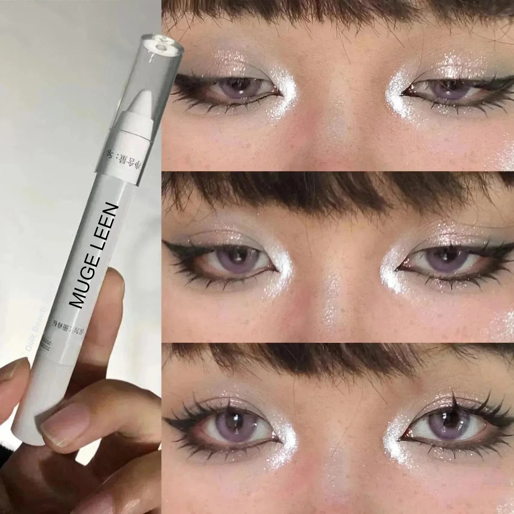 Pearl Matte White Eyeliner Pencil Eyes Head Brightening Flash HighlighSPECIFICATIONSBrand Name: NoEnName_NullOrigin: Mainland ChinaHign-concerned Chemical: NoneFormulation: PencilShelf Life: 3 yearBenefit: Long-lastingBenefit: Easy to Johnny TirakJohnny TirakPearl Matte White Eyeliner Pencil Eyes Head Brightening Flash Highlighter Eyeshadow Stick Waterproof Lying Silkworm Pen Cosmetic