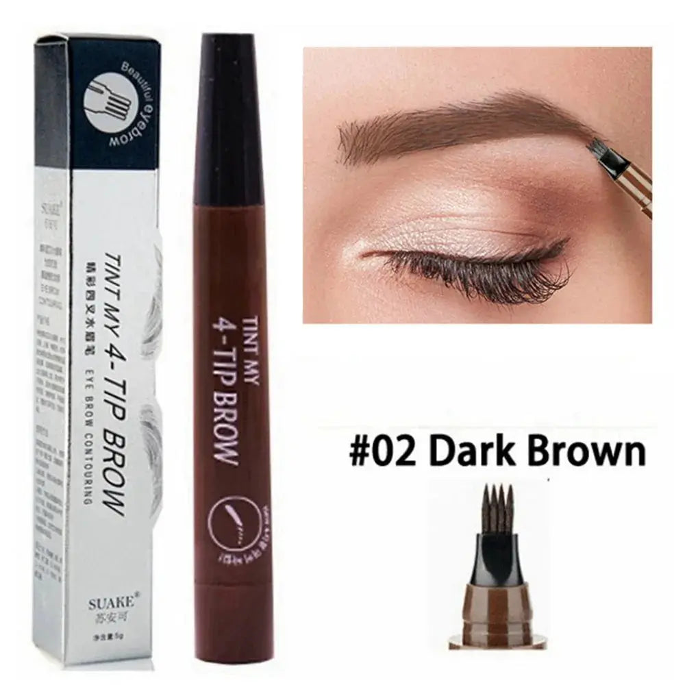 4 Point Eyebrow Pencil Maquillajes Para Mujer Waterproof Liquid EyebroSPECIFICATIONSBrand Name: SUAKEOrigin: Mainland ChinaFormulation: LiquidWaterproof / Water-Resistant: YesSize: Full SizeNumber of Pieces: One UnitNET WT: 1.5gCertifiJohnny TirakJohnny Tirak4 Point Eyebrow Pencil Maquillajes Para Mujer Waterproof Liquid Eyebrow Pen Makeup Long Lasting Cosmetic Microblade Brow Pencil