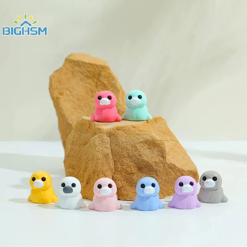 5Pcs Cute Funny Seal Pup Mini Figurines Cartoon Animal Small Ornament SPECIFICATIONSBrand Name: JETTINGHign-concerned Chemical: NoneMaterial: RESINOrigin: Mainland ChinaChoice: yessemi_Choice: yesJohnny TirakJohnny Tirak5Pcs Cute Funny Seal Pup Mini Figurines Cartoon Animal Small Ornament Novelty Stress Reliever Toys Kawaii Home Decoration