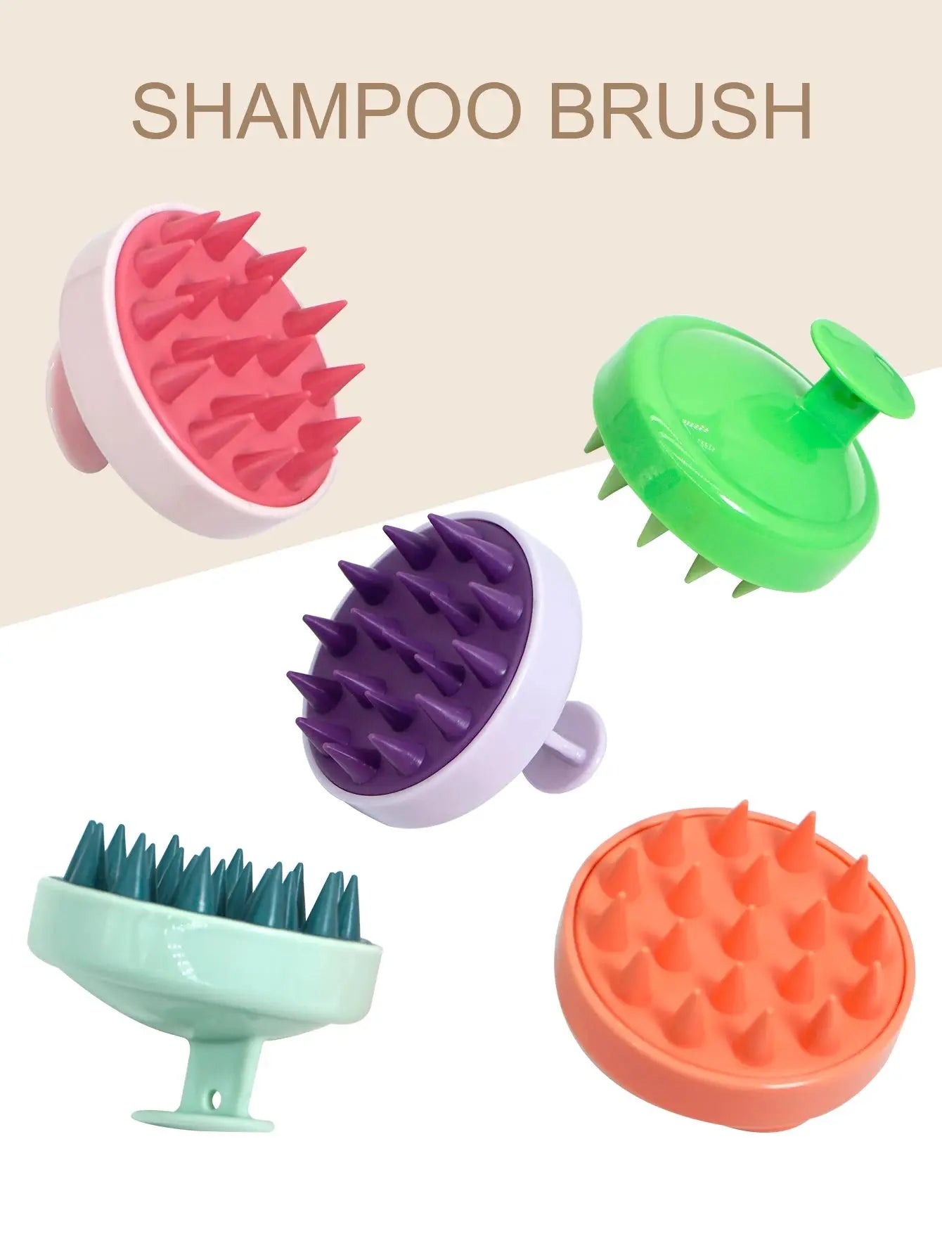 Silicone Shampoo Scalp Hair Massager Head Body Scalp Massage Brush ScaSPECIFICATIONSBrand Name: otherMaterial: plasticApplication: BODYOrigin: Mainland ChinaChoice: yesJohnny TirakJohnny TirakSilicone Shampoo Scalp Hair Massager Head Body Scalp Massage Brush Scalp Massage Brush Comb Magic Handle Brush Spa Massage Brush