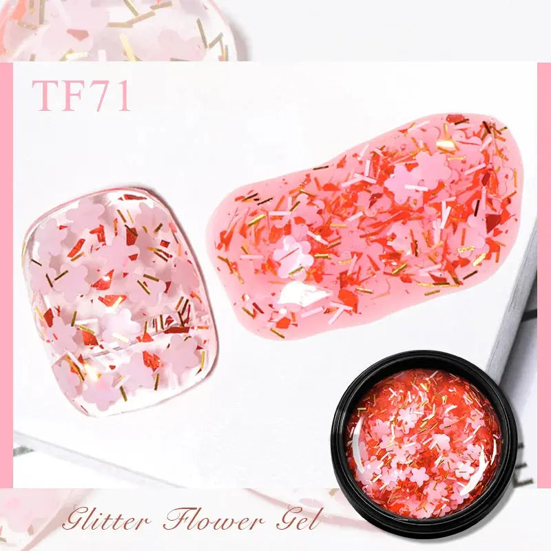 MEET ACROSS 5ml Pink Dried Flower Gel Nail Polish Natural Flower FairySPECIFICATIONSItem1: Dried Flower Gel Nail PolishItem2: Semi-permanent VarnishItem3: UV Nail GelType 1: Natural Flower GelCured: UV Lamp,Led LampUsed with: Base Gel Johnny TirakJohnny Tirak5ml Pink Dried Flower Gel Nail Polish Natural Flower Fairy Nail Art Gel Soak