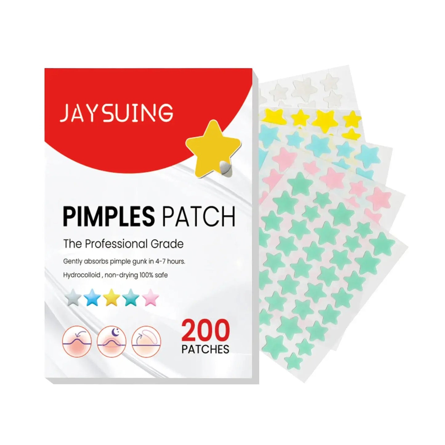 Star Acne Pimple Patches Colorful Breathable Acne Removal Absorb SecreSPECIFICATIONSBrand Name: jaysuingOrigin: Mainland ChinaHign-concerned Chemical: NoneGender: UnisexUse: FaceShelf Life: 3 yearDate of Manufacture: newCountry/Region Johnny TirakJohnny TirakStar Acne Pimple Patches Colorful Breathable Acne Removal Absorb Secretions Anti Infection Originality Concealer Makeup Tool