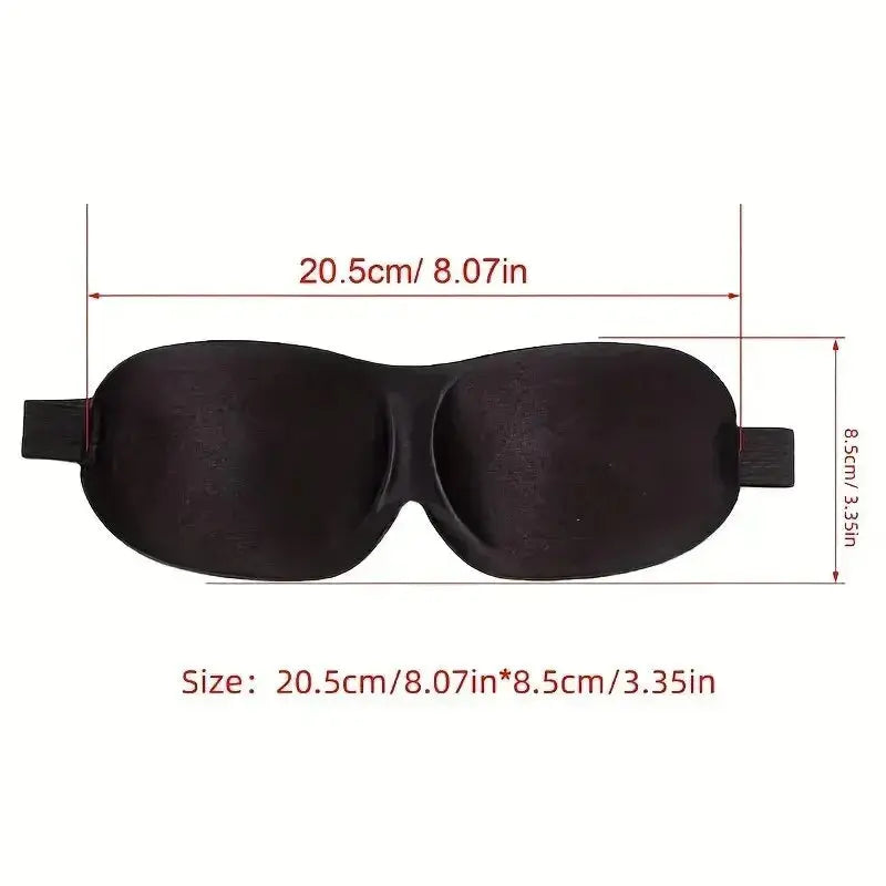 3D Stereoscopic Sleep Eye Mask, Sleep Magic Memory Sponge Black ShadinSPECIFICATIONSBrand Name: otherItem Type: EYE PATCHOrigin: Mainland ChinaChoice: yesJohnny TirakJohnny Tirak3D Stereoscopic Sleep Eye Mask, Sleep Magic Memory Sponge Black Shading Breathable Eye Protection