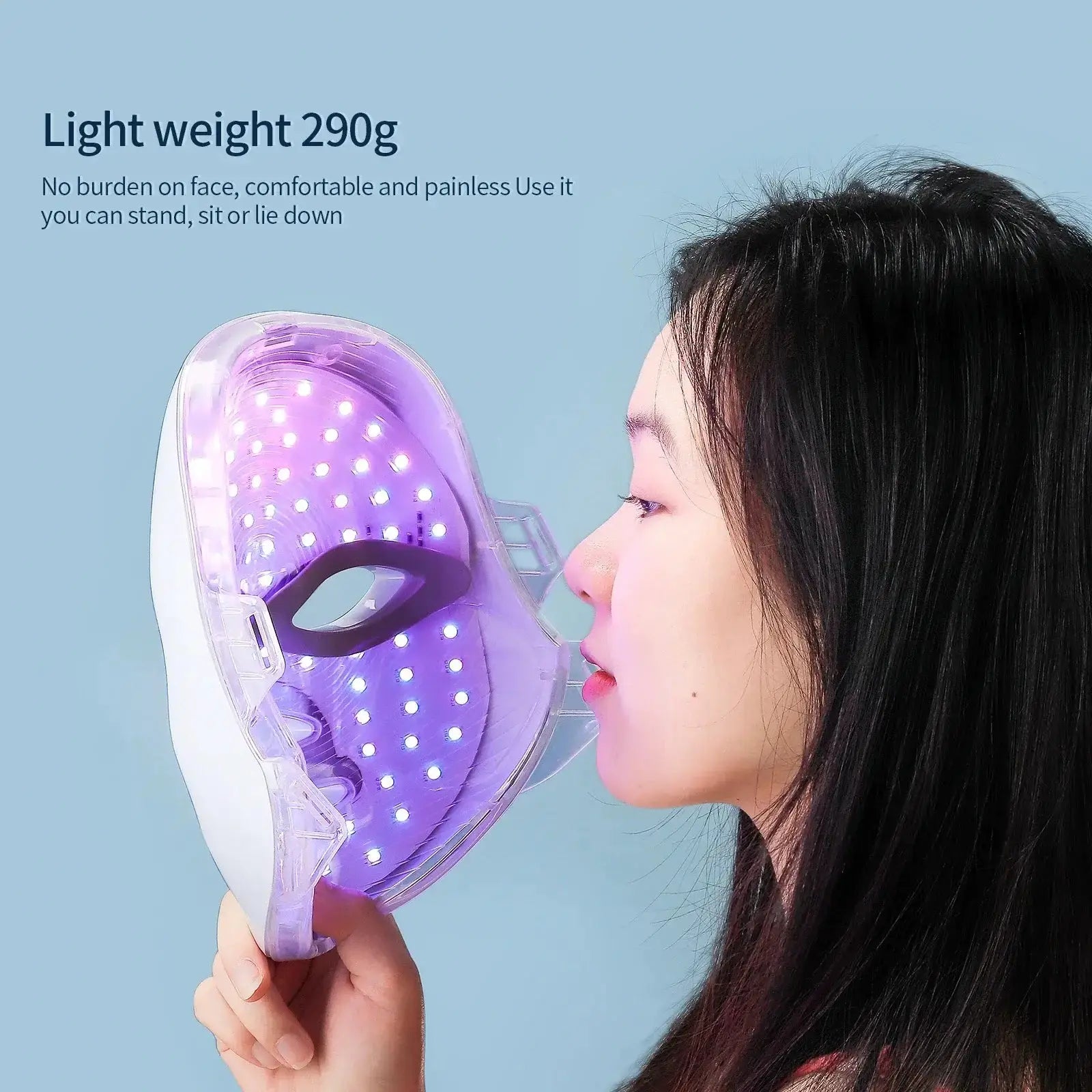 USB Charge 7Colors LED Facial Mask Photon Therapy Skin Rejuvenation AnSPECIFICATIONSBrand Name: foreverlilyPower Source: USB ChargerMaterial: plasticHign-concerned Chemical: NoneOrigin: Mainland ChinaFunction: Skin TighteningFunction: Johnny TirakJohnny TirakUSB Charge 7Colors LED Facial Mask Photon Therapy Skin Rejuvenation Anti Acne Wrinkle Removal Skin Care Mask Skin Brightening