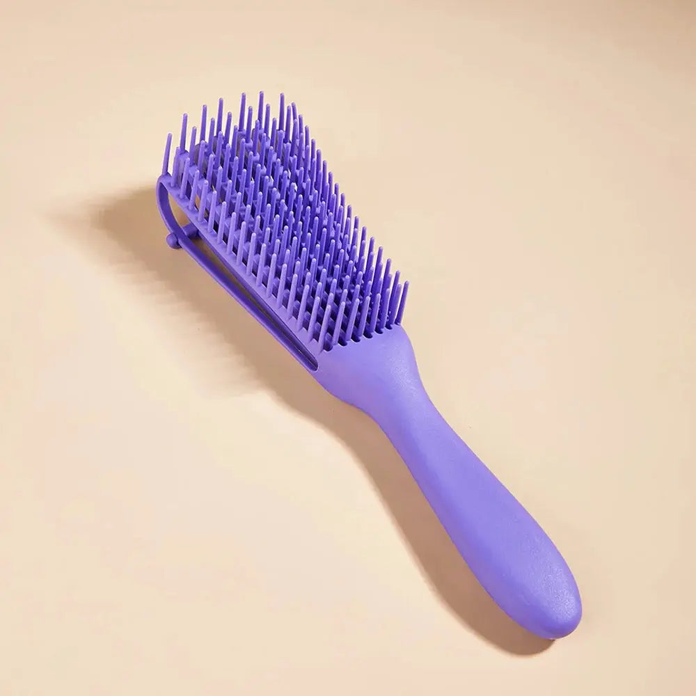 Salon Barber Hair Brush Kit Hollow Comb Wet And Dry Shampoo Comb Anti-static Massage Comb Bath Brush Women Household Tools.