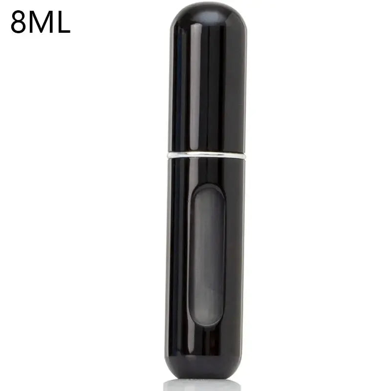 8/5ml Perfume Atomizer Portable Liquid Container For Cosmetics Traveling Mini Aluminum Spray Alcochol Empty Refillable Bottle.