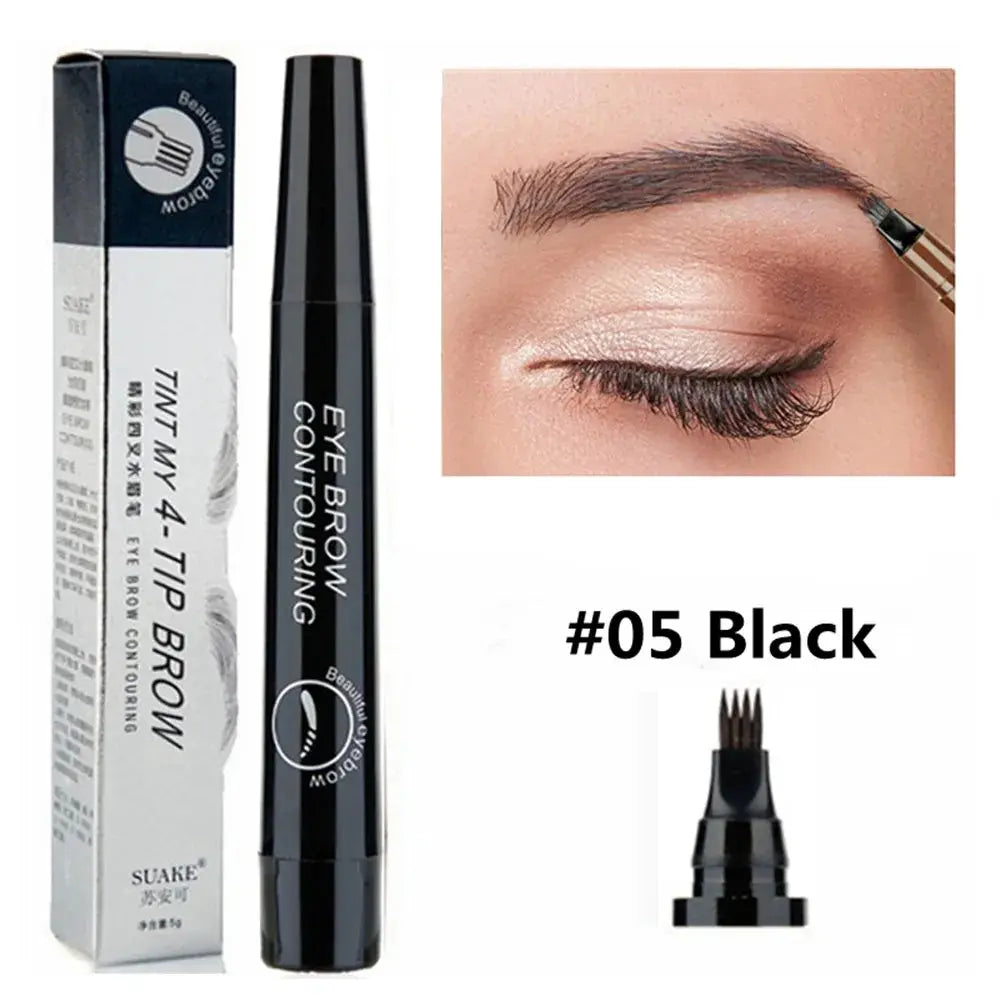 4 Point Eyebrow Pencil Maquillajes Para Mujer Waterproof Liquid EyebroSPECIFICATIONSBrand Name: SUAKEOrigin: Mainland ChinaFormulation: LiquidWaterproof / Water-Resistant: YesSize: Full SizeNumber of Pieces: One UnitNET WT: 1.5gCertifiJohnny TirakJohnny Tirak4 Point Eyebrow Pencil Maquillajes Para Mujer Waterproof Liquid Eyebrow Pen Makeup Long Lasting Cosmetic Microblade Brow Pencil