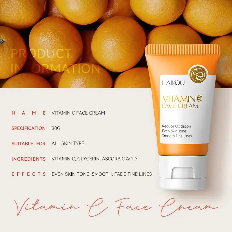 LAIKOU Vitamin C Face Cream Moisturizing Nourishing Japan Sakura CreamSPECIFICATIONSBrand Name: LAIKOUItem Type: CreamHign-concerned Chemical: NoneFeature: MOISTURIZINGNET WT: 30mlNumber of Pieces: One UnitUse: FaceOrigin: Mainland ChiJohnny TirakJohnny TirakFace Cream Moisturizing Nourishing Japan Sakura Creams Uniform Skin Tone Beauty Facial Skin Care Product