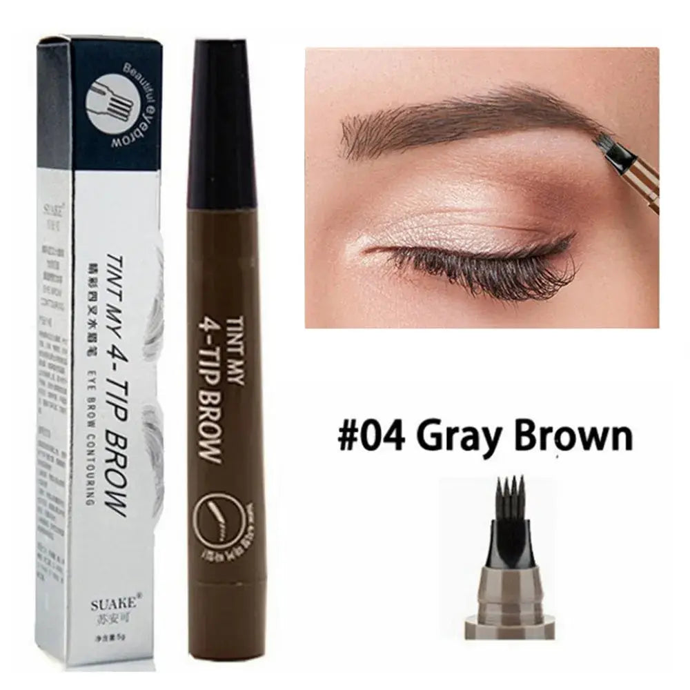 4 Point Eyebrow Pencil Maquillajes Para Mujer Waterproof Liquid EyebroSPECIFICATIONSBrand Name: SUAKEOrigin: Mainland ChinaFormulation: LiquidWaterproof / Water-Resistant: YesSize: Full SizeNumber of Pieces: One UnitNET WT: 1.5gCertifiJohnny TirakJohnny Tirak4 Point Eyebrow Pencil Maquillajes Para Mujer Waterproof Liquid Eyebrow Pen Makeup Long Lasting Cosmetic Microblade Brow Pencil