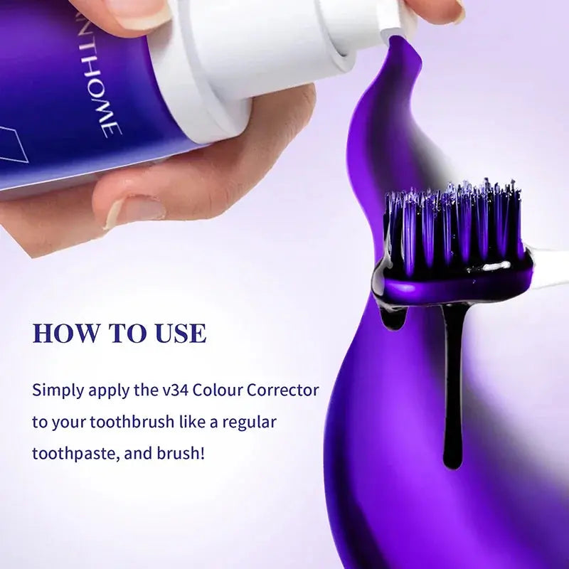 30ml V34 SmileKit Purple Toothpaste Removes Tartar Clean Oral Hygiene SPECIFICATIONSBrand Name: SmileKitOrigin: Mainland ChinaItem Type: ToothpasteNumber of Pieces: COMBONET WT: 30gAge Group: adultsChoice: yessemi_Choice: yesJohnny TirakJohnny Tirak30ml V34 SmileKit Purple Toothpaste Removes Tartar Clean Oral Hygiene Fresh Breath Whitening Teeth Care Products