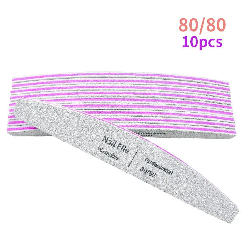 Nail File 100 to 180 Professional Tools Emery for Manicure Lime 240 SaSPECIFICATIONSBrand Name: NoEnName_NullQuantity: 5pcs/10pcsItem Type: Nail FileMaterial: plasticNumber of Pieces: COMBOOrigin: Mainland ChinaChoice: yessemi_Choice: Johnny TirakJohnny TirakManicure Lime 240 Sandpaper Gel Polishing Files