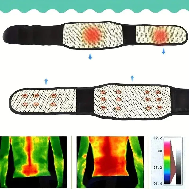 1pc Adjustable Self-heating Magnetic Therapy Back And Waist Support BeSPECIFICATIONSBrand Name: otherItem Type: Massage &amp; RelaxationApplication: FootOrigin: Mainland ChinaChoice: yesJohnny TirakJohnny TirakWaist Support Belt, Waist Massage Belt Sports Support Belt, Body Care Belt