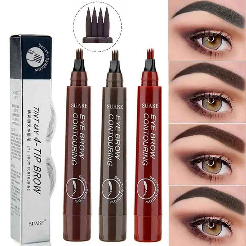 4 Point Eyebrow Pencil Maquillajes Para Mujer Waterproof Liquid EyebroSPECIFICATIONSBrand Name: SUAKEOrigin: Mainland ChinaFormulation: LiquidWaterproof / Water-Resistant: YesSize: Full SizeNumber of Pieces: One UnitNET WT: 1.5gCertifiJohnny TirakJohnny Tirak4 Point Eyebrow Pencil Maquillajes Para Mujer Waterproof Liquid Eyebrow Pen Makeup Long Lasting Cosmetic Microblade Brow Pencil