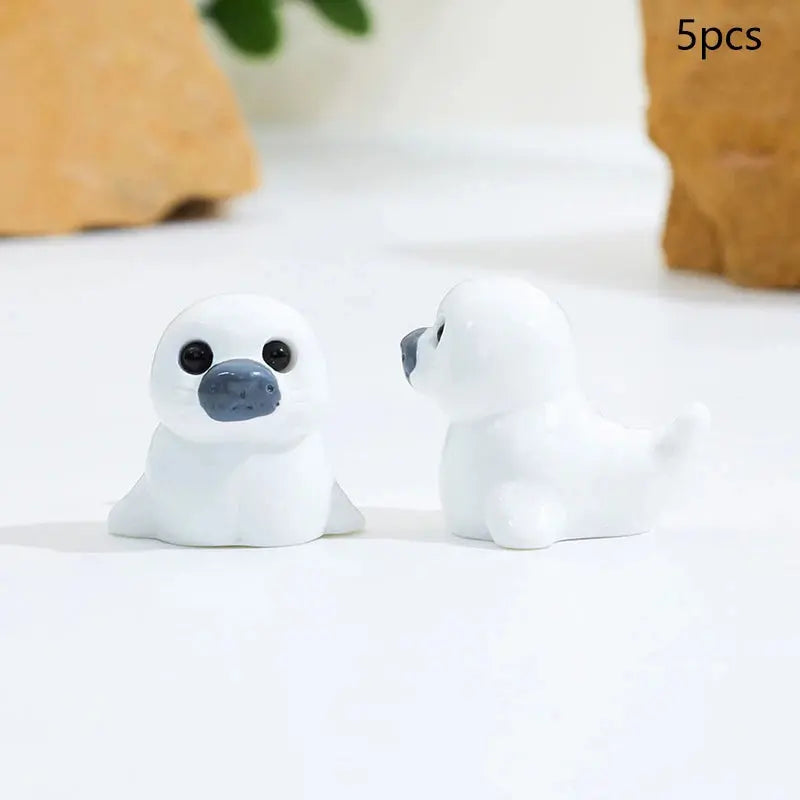 5Pcs Cute Funny Seal Pup Mini Figurines Cartoon Animal Small Ornament SPECIFICATIONSBrand Name: JETTINGHign-concerned Chemical: NoneMaterial: RESINOrigin: Mainland ChinaChoice: yessemi_Choice: yesJohnny TirakJohnny Tirak5Pcs Cute Funny Seal Pup Mini Figurines Cartoon Animal Small Ornament Novelty Stress Reliever Toys Kawaii Home Decoration