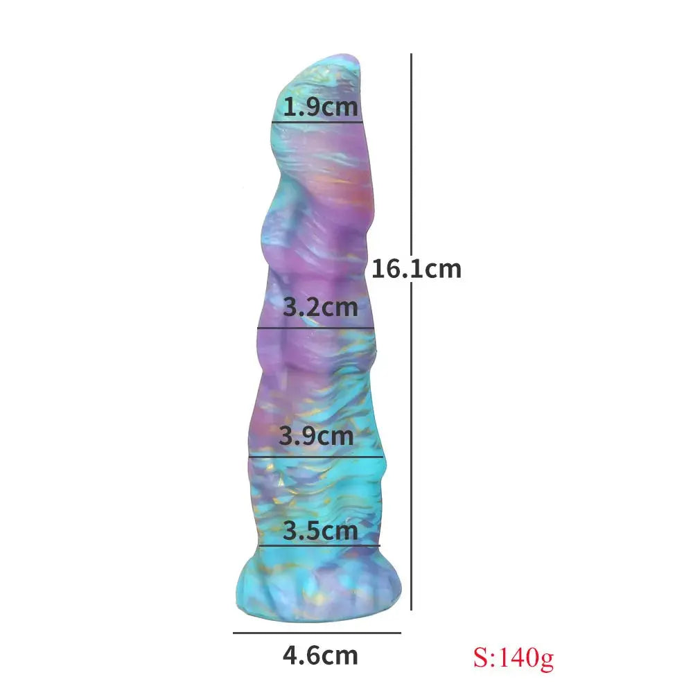 Silicone Realistic Dildo Luminous Monster Dildo Deep Anal Plug ExploreSPECIFICATIONSBrand Name: Sweet MagicSexually Suggestive: NoOrigin: Mainland ChinaObscene Picture: NoNumber of Pieces: One UnitSize: 1 sizeMaterial: SiliconeItem TypJohnny TirakJohnny TirakSilicone Realistic Dildo Luminous Monster Dildo Deep Anal Plug Explore Prostate Massage Anal Dildo Butt Plug Anal Toys Sexshop