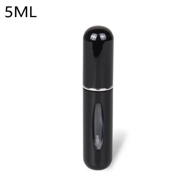 8/5ml Perfume Atomizer Portable Liquid Container For Cosmetics Traveling Mini Aluminum Spray Alcochol Empty Refillable Bottle.