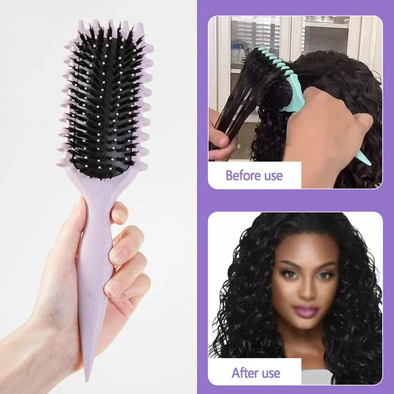 Curly Hair Brush Curl Define Styling Brus Boar Bristle Beard Comb StylSPECIFICATIONSBrand Name: KuZHENOrigin: Mainland ChinaHign-concerned Chemical: NoneJohnny TirakJohnny TirakCurly Hair Brush Curl Define Styling Brus Boar Bristle Beard Comb Styling Detangling Brush