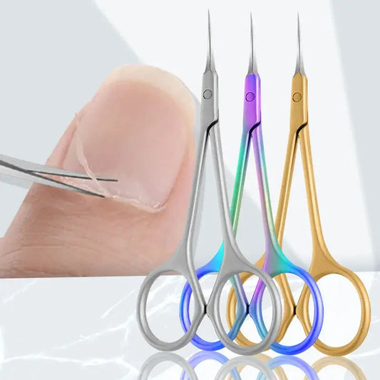 Stainless Steel Cuticle Scissors Dead Skin Remover For Nails Art ClippSPECIFICATIONSBrand Name: AndvictoryOrigin: Mainland ChinaNumber of Pieces: One UnitItem Type: Cuticle ScissorChoice: yesJohnny TirakJohnny TirakNails Art Clippers Russian Nail Scissors Manicure Curved Tip Scissor