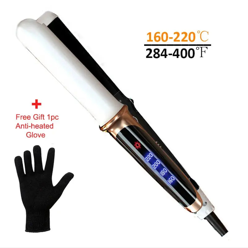 2 In 1 Professional Hair Straightener Hair Electric Iron Curling StraiSPECIFICATIONSBrand Name: NoEnName_NullMin. temperature: 160 °CApplicable hair: Dry &amp; wetOrigin: Mainland ChinaTemperature Controller: ThermostaticMax. temperatuJohnny TirakJohnny Tirak1 Professional Hair Straightener Hair Electric Iron Curling Straightening Irons