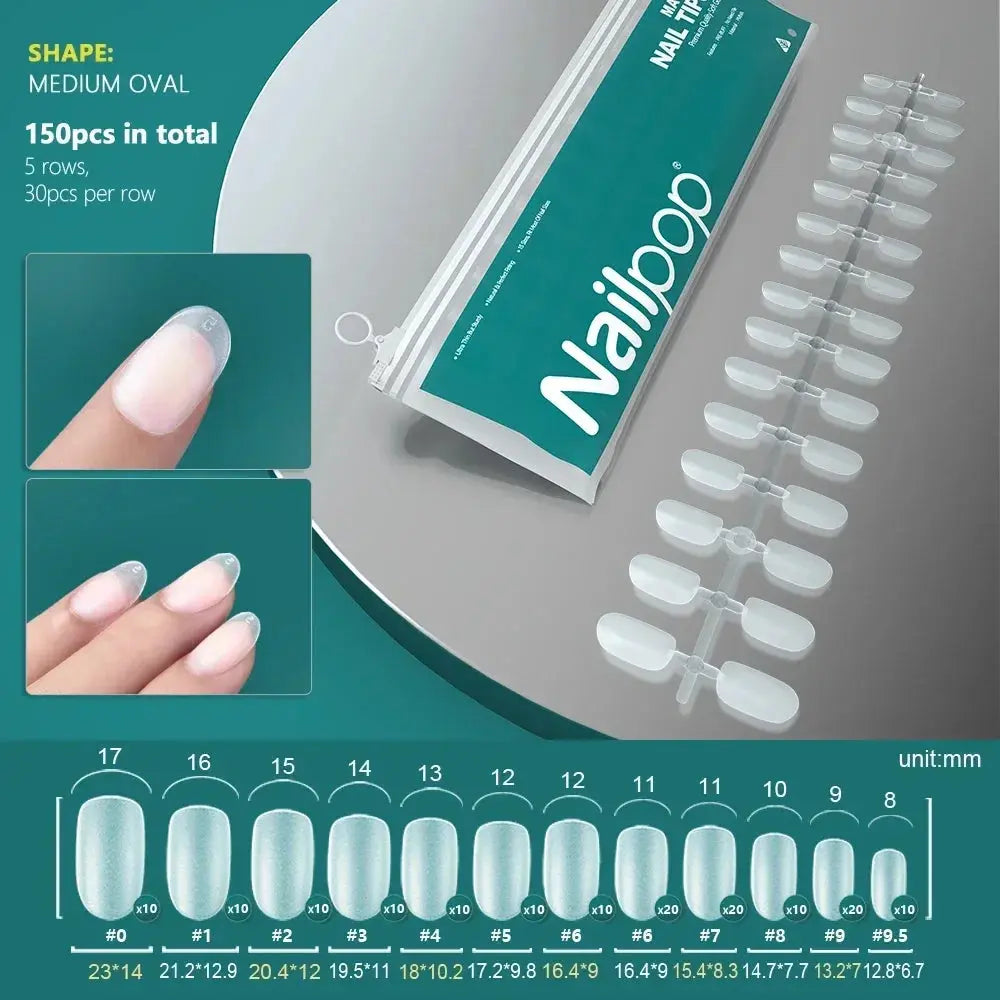 NAILPOP 120pcs Fake Nails Full Cover Press on Nails Coffin Soft Gel AmSPECIFICATIONSBrand Name: NailpopHign-concerned Chemical: NoneNumber of Pieces: One UnitOrigin: Mainland ChinaMaterial: AcrylicQuantity: 120pcs/bagSize: 10 DifferentJohnny TirakJohnny TirakNails Coffin Soft Gel American Pose Capsule False Nail Tips