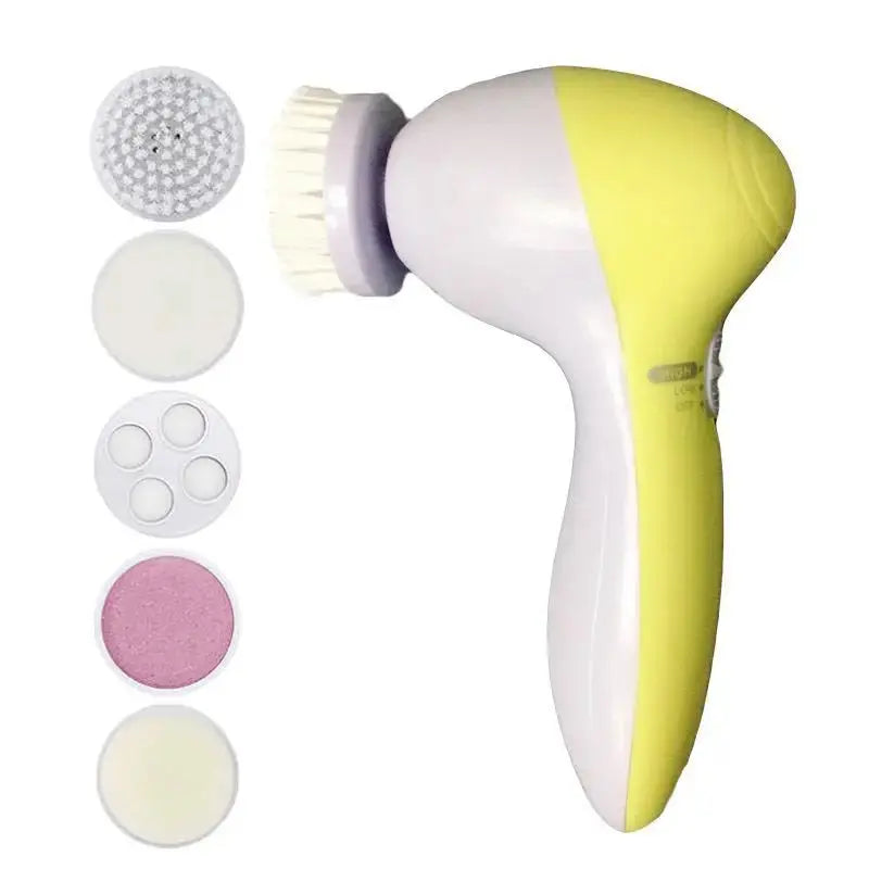 Electric Facial Cleaner 5 IN 1 Face Cleansing Brush Wash Machine Spa SSPECIFICATIONS
Number of Pieces: One Unit
Brand Name: other
Item Type: BRUSH
Power Source: DRY BATTERY
Material: plastic
Origin: Mainland China
Certification: CE
ChoJohnny TirakJohnny Tirak1 Face Cleansing Brush Wash Machine Spa Skin Care Massager Blackhead Cleaning Facial Cleanser Tools