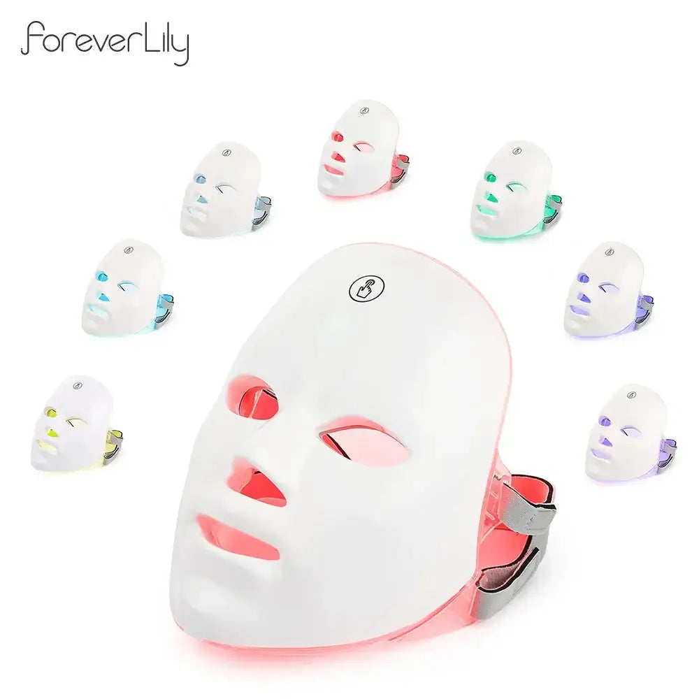 USB Charge 7Colors LED Facial Mask Photon Therapy Skin Rejuvenation AnSPECIFICATIONSBrand Name: foreverlilyPower Source: USB ChargerMaterial: plasticHign-concerned Chemical: NoneOrigin: Mainland ChinaFunction: Skin TighteningFunction: Johnny TirakJohnny TirakUSB Charge 7Colors LED Facial Mask Photon Therapy Skin Rejuvenation Anti Acne Wrinkle Removal Skin Care Mask Skin Brightening