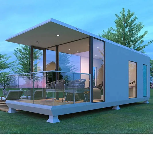 Soundproof Tiny Hotel 267 sqf/ 375 sqf Container Home, 28sqm/38sqm insContainer Home: Soundproof Tiny Hotel and Insulated Homestay
SPECIFICATIONS
Brand Name: NoEnName_Null
Origin: Mainland China
A container home offers solutions for moJohnny TirakJohnny TirakSoundproof Tiny Hotel 267 sqf/ 375 sqf Container Home, 28sqm/38sqm insulation homestay,factory built steel camp tent