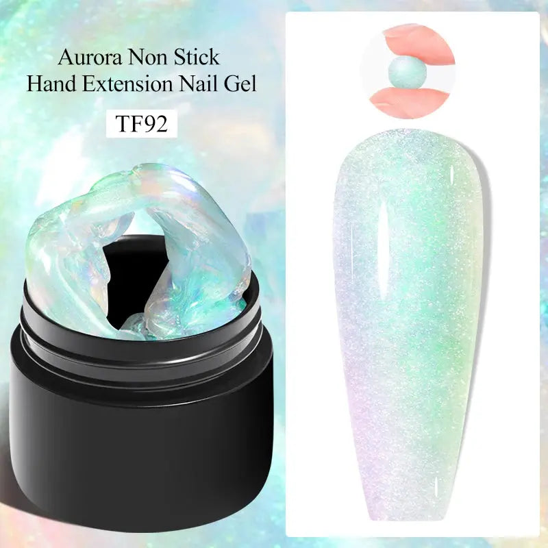 MEET ACROSS 7ml Clear Non Stick Hand Solid Extension Nail Gel Polish CSPECIFICATIONSBrand Name: MEET ACROSSIngredient: ResinOrigin: Mainland ChinaHign-concerned Chemical: NoneNumber of Pieces: One UnitVolume: 10mlModel Number: Q52305-1Johnny TirakJohnny TirakStick Hand Solid Extension Nail Gel Polish Carving Flower Nail Art Building UV Gel Acrylic Varnish