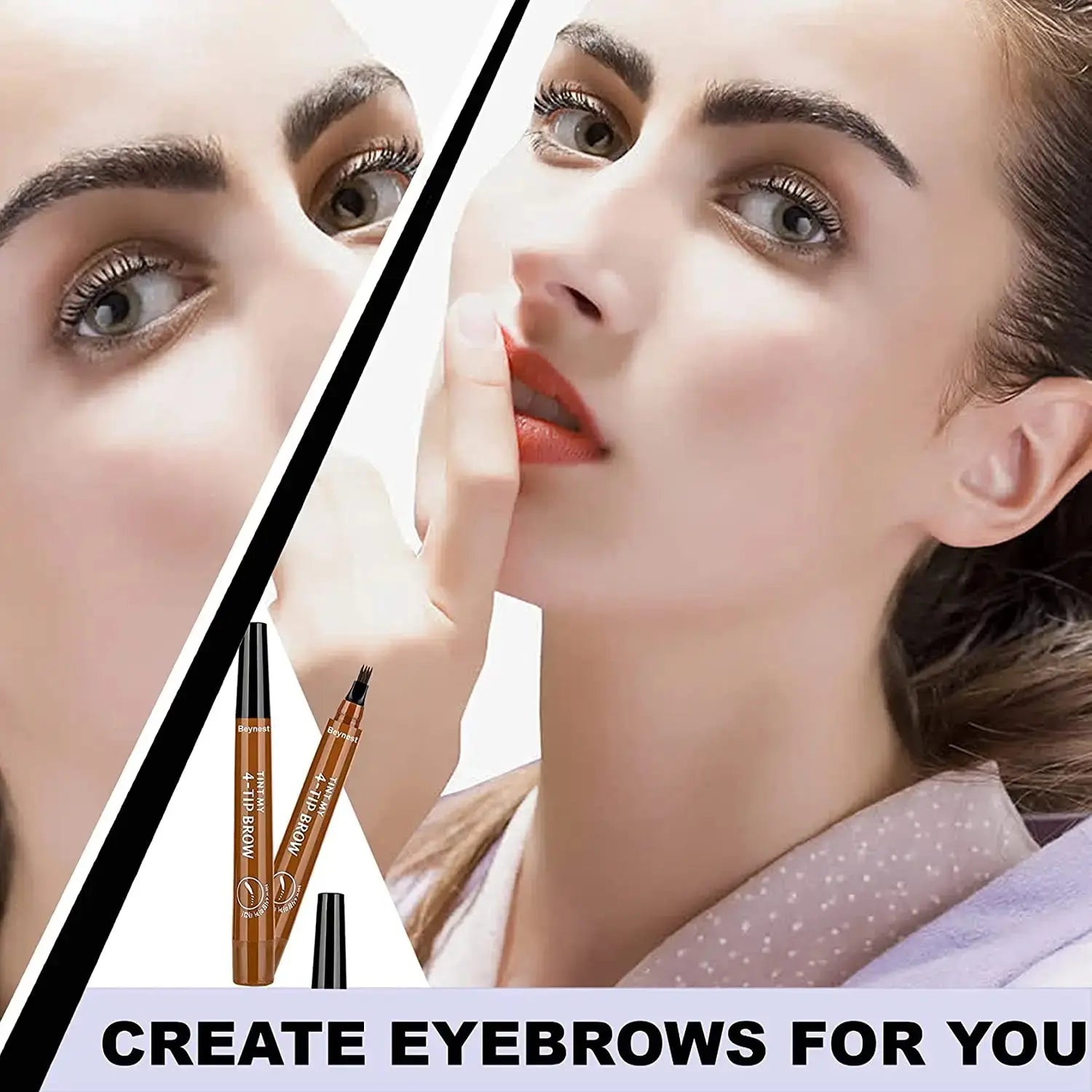 4 Point Eyebrow Pencil Maquillajes Para Mujer Waterproof Liquid EyebroSPECIFICATIONSBrand Name: SUAKEOrigin: Mainland ChinaFormulation: LiquidWaterproof / Water-Resistant: YesSize: Full SizeNumber of Pieces: One UnitNET WT: 1.5gCertifiJohnny TirakJohnny Tirak4 Point Eyebrow Pencil Maquillajes Para Mujer Waterproof Liquid Eyebrow Pen Makeup Long Lasting Cosmetic Microblade Brow Pencil